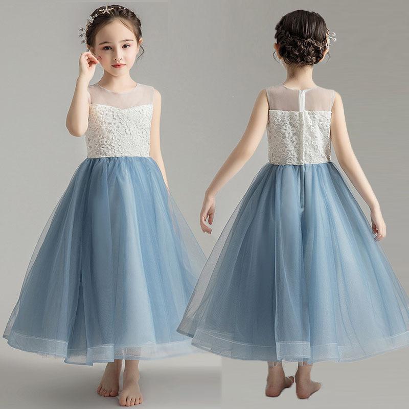 新着 子供ドレス ピアノ発表会 ジュニアドレス ふんわりチュール 演奏会 結婚式 キッズ こども コンクール 子供服 女の子 フォーマ