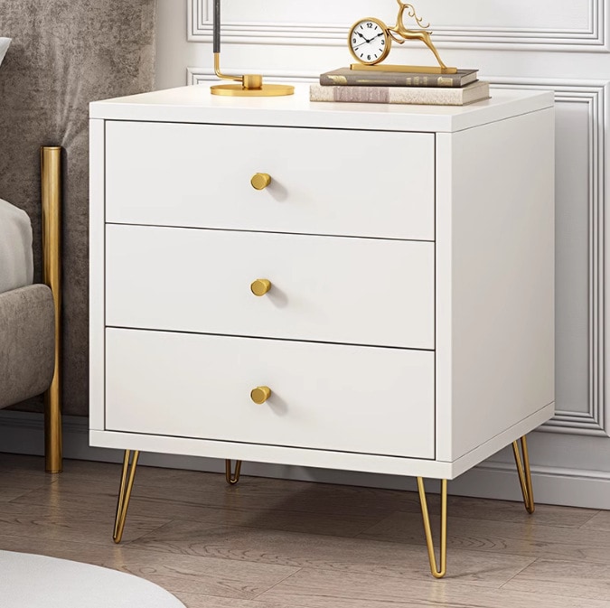 轻奢床头柜卧室简约现代迷你小型床边柜简易床头收纳柜