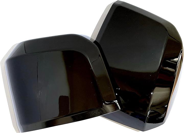 ハイエース 200系 6型 ドアミラーカバー サイドミラーカバー 両面テープ付き 純正色 (ブラックマイカ)