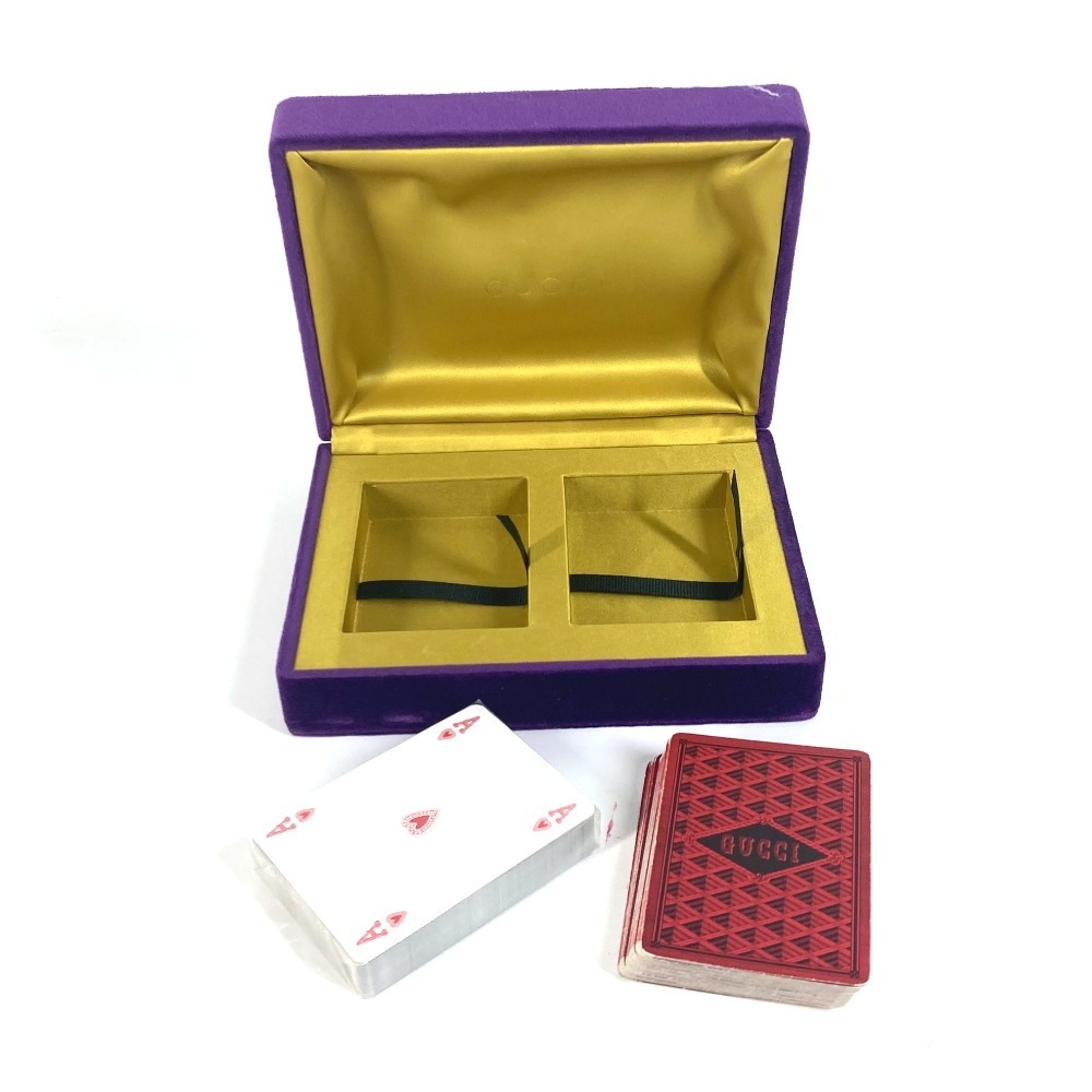 雑貨 トランプ 2セット ケース付き おもちゃ ポーカー 紙 レッド