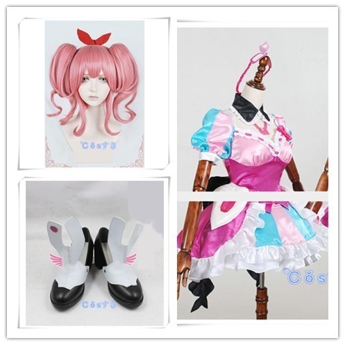 【新品開催 】マクロスΔ マキナ・中島 靴付 コスプレ衣装 高品質 新品 Cosplay アニメ コスチューム