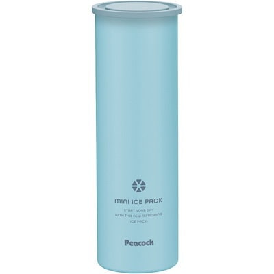 他サイト： ピーコック魔法瓶工業(The-peacock) ピーコック 氷のう 保冷 0.15L スリム コンパクト 魔法瓶構造 冷たさキープホルダー付き 真空断熱 ミニアイスパック ブルー ABB-16 Aの商品画像