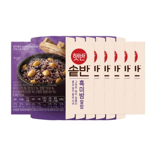 即席ご飯 釜飯 黒米栗赤飯 210g6個