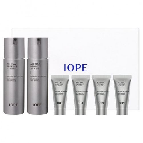 メンズオールデイオールインワン 大容量＋ミニサイズセット さっぱりケア 120ml×2＋30ml×4 プチプラコスメ