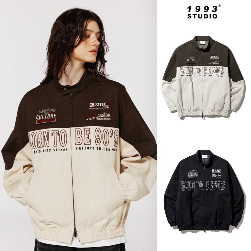 [1993studio] Vintage Cotton Twill Biker Jacket 13,601円