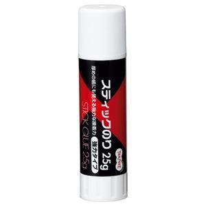 （まとめ） TANOSEE スティックのり 強力タイプ 25g 1本 [x30セット]