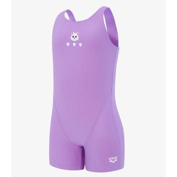 カーリーファーム 子供 3分丈 半身 Uバック A6SG1GL02PPL