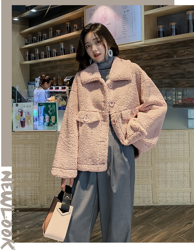 Qoo10 秋と冬の新しい韓国の毛皮の コート の女 レディース服