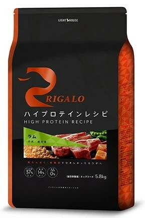 リガロ ハイプロテインレシピ 子犬成犬用 ラム 5.8kg【正規品】