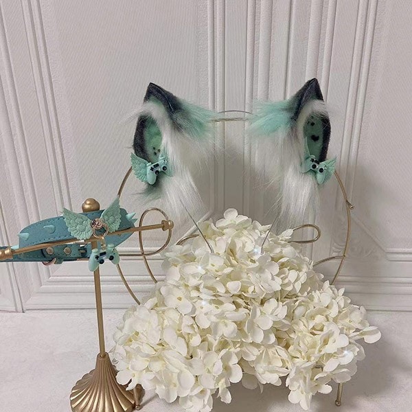 コスプレ道具 狼 おおかみ 耳 手作り 文化祭 学園祭 パーティー COSPLAY コスチューム アクセサリー ハロウィン cosplay用 dv153ze 7,856円