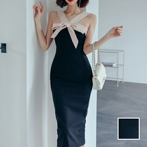 パーティードレス 結婚式 ワンピース ミディアム ひざ丈 オケージョン ドレス 韓国 ファッション レディース 春 秋 冬 ブライダル お取り寄せ PTXN999 お呼ばれ コーデ 成人式 二次会 同