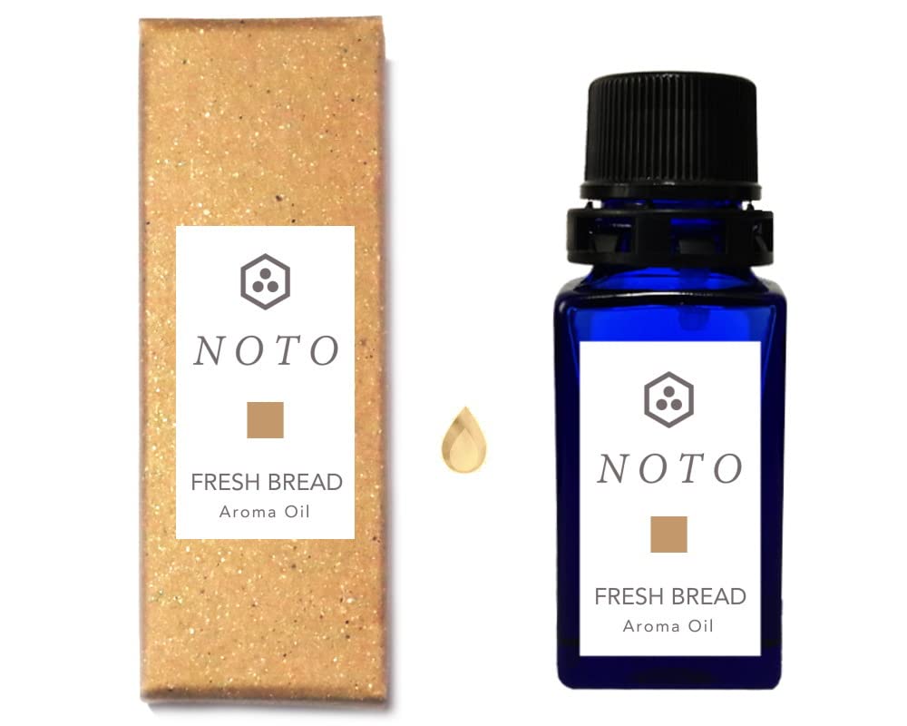 NOTO フレッシュブレッド 10ml 小麦のほんのり甘いパン生地の香り フレグランスオイル FRESH BREAD DOUGH OIL 天然酵母パン生地 アロマオイル アロマギフト (フレッシュブレ
