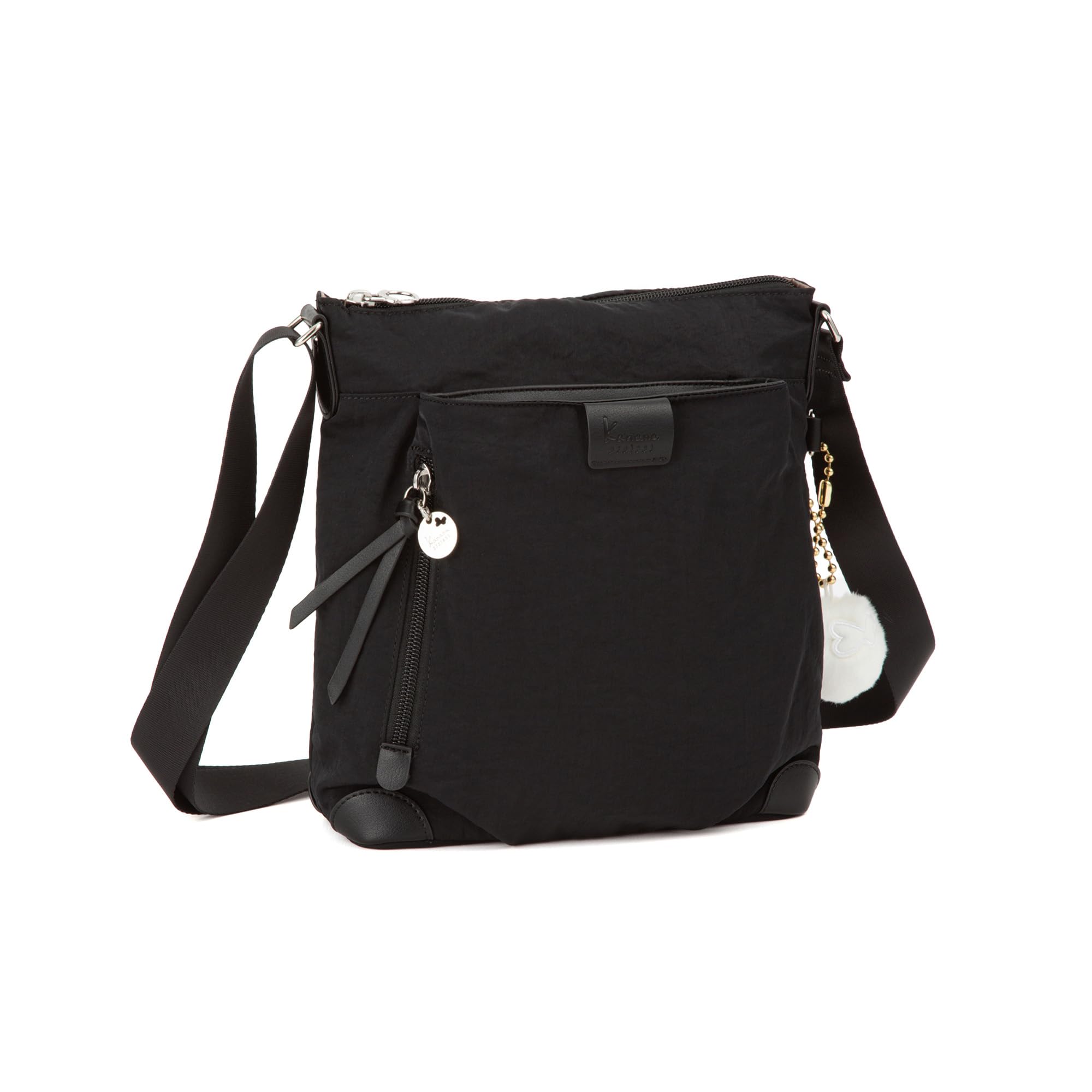 当日発送 [カナナプロジェクト コレクション] ショルダーバッグ 斜め掛けバッグ 縦型 ECD-1 19082 レディース ブラック