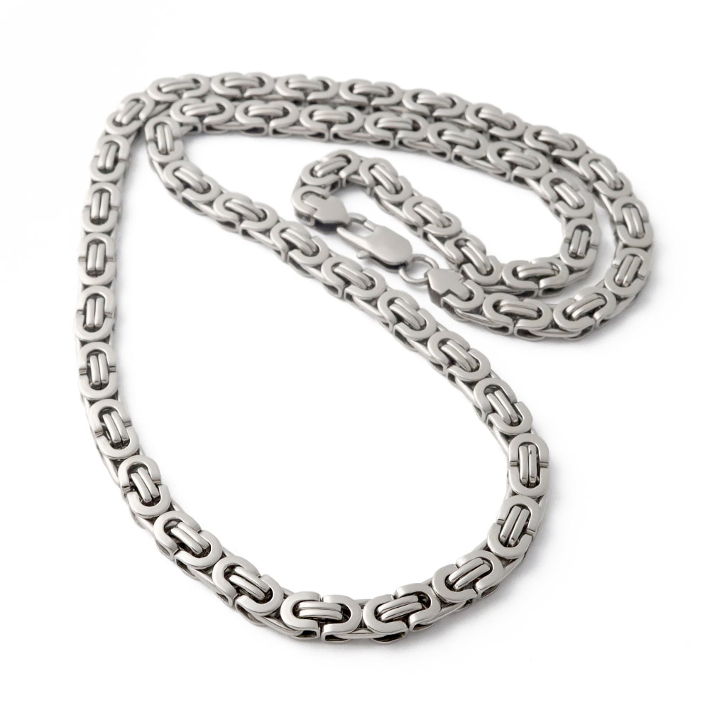 ステンレス デザインチェーンネックレス [n456] 5,170円