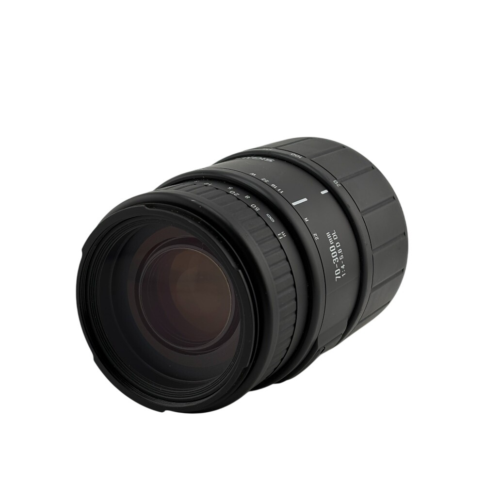 AF 70-300mm 1:4-5.6 D DL F4-5.6 DL MACRO SUPER 望遠ズームレンズ テレマクロ 一眼レフ　 プラスチック カメラ ブラック ユニセックス