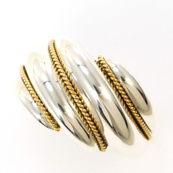 ティファニー ロープツイスト K18YG シルバー リング 指輪 11号 ジュエリー 中古