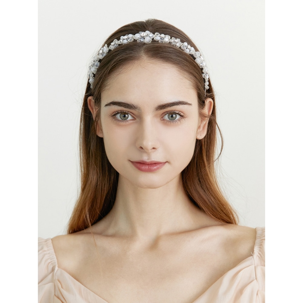 Jean Paul Clarisse フラワービーズ ヘアバンド LFHB0679