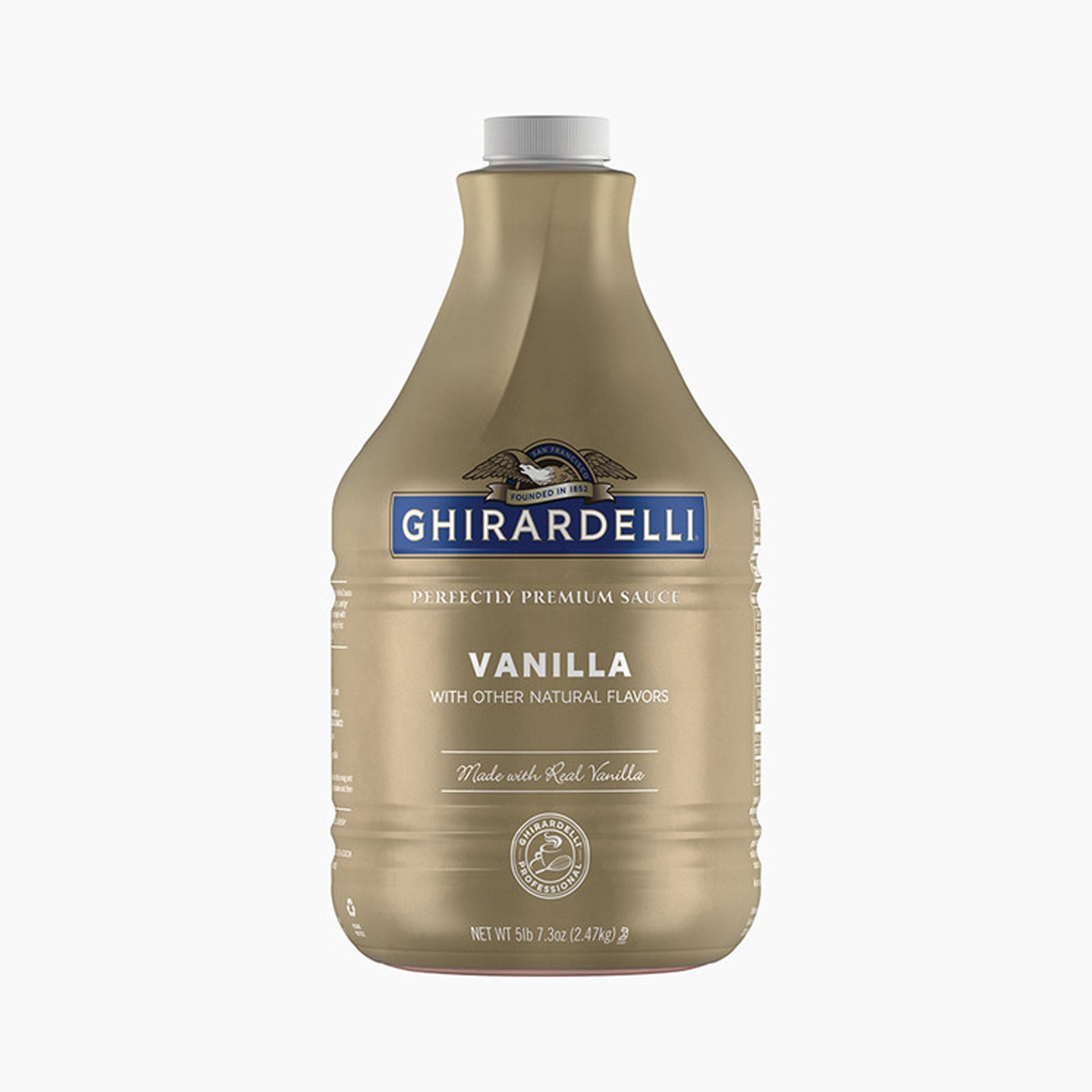 GHIRARDELLI Vanilla Sauce 2.47kg X 1個