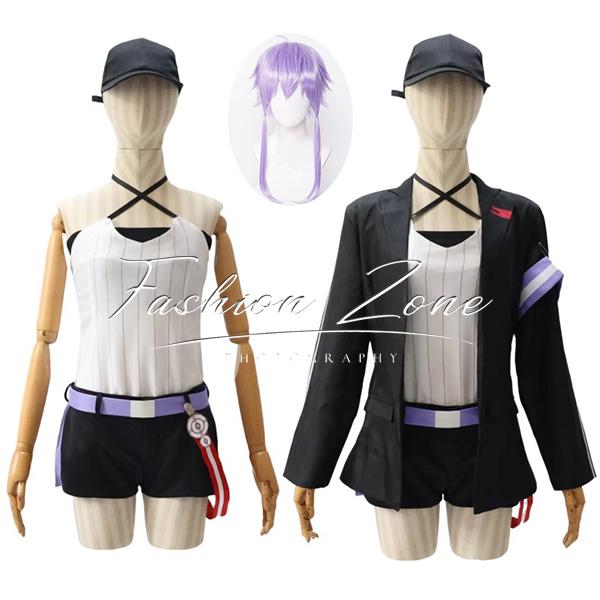 初音ミク VOCALOI 風 結月ゆかり コスプレ衣装 ウィッグ cosplay ハロウィン 演出服 変装