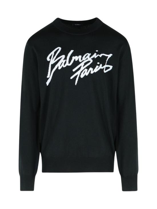 BALMAIN Men Tunic Tops GH1KD000KJ61 EAB Black