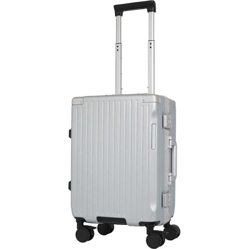 SKYNAVIGATOR　スーツケース フレームタイプ 旅行日数目安：1～3泊 33L 機内持ち込みサイズ 預け入れ無料 ［ TSAロック搭載 ］ シルバー　SK-0895-46-SV