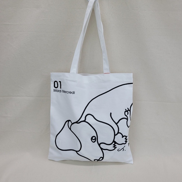 キャンバスバッグ DDANJI - 人気の風吹く韓国エコバッグ