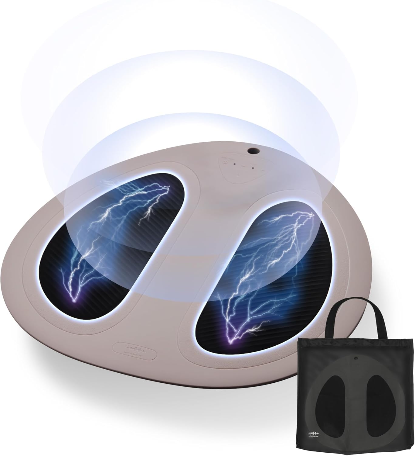 wavewave ウェーブウェーブ EMS Hydro Mat お尻 トレーニング 臀部 美尻 足裏 ケア 防水 IPX8 お風呂時間 お風呂ケア プレゼント (メッシュバック付)