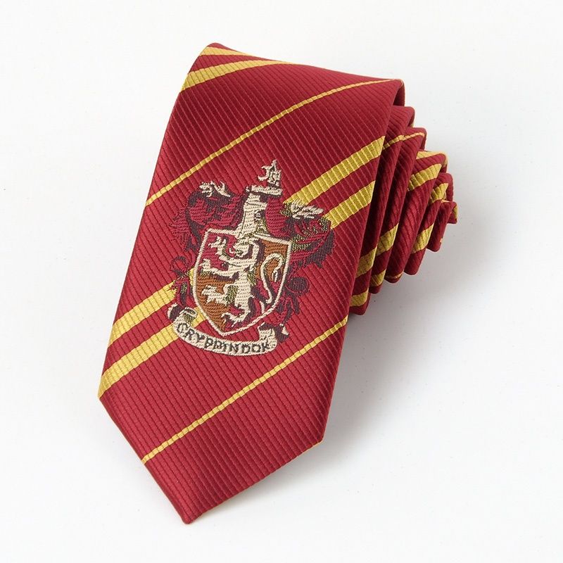 【1つ買うと10つ無料】ハリーポッター ネクタイ 女性 Jk スネークヤード スリザリン グリフィンドール レイブンクロー ハッフルパフ Dk ネクタイ 男性