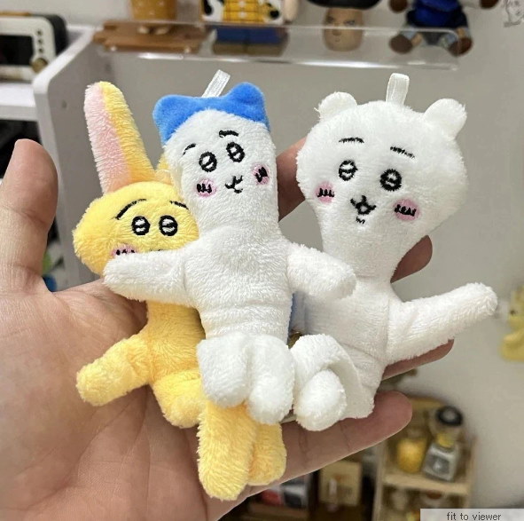 ちいかわパーク ミニマスコットキーリング ちいかわ ハチワレ うさぎ モモンガ ちいかわ - ちいかわ パーク ミニ マスコット キーリング