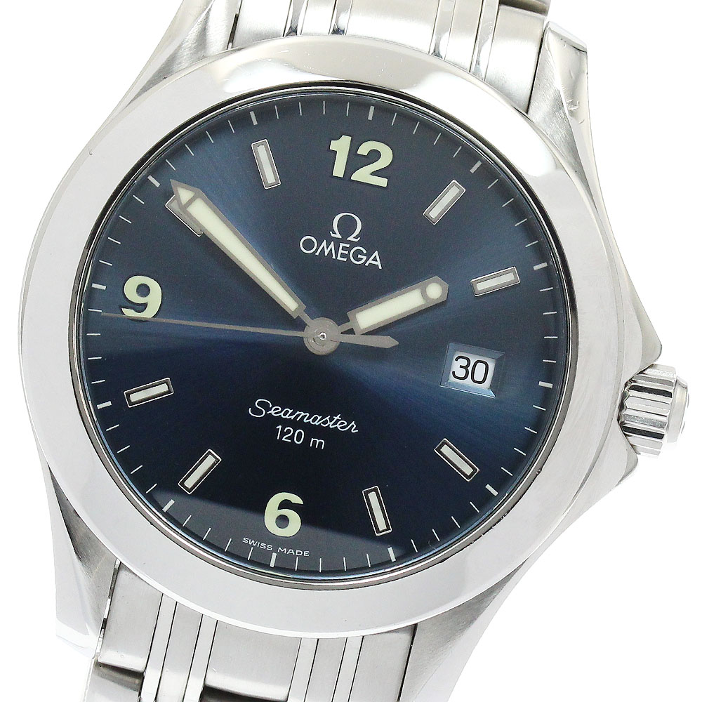 オメガ OMEGA 2511.83 シーマスター120 デイト クォーツ メンズ _905662【中古】