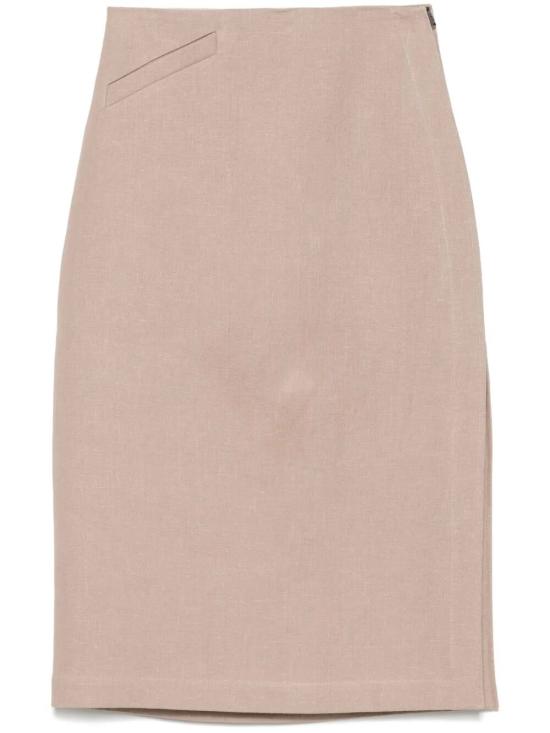 FENDI Women Mid Skirts FQ7634 AUOK F1RX1 ROSE COOKIE