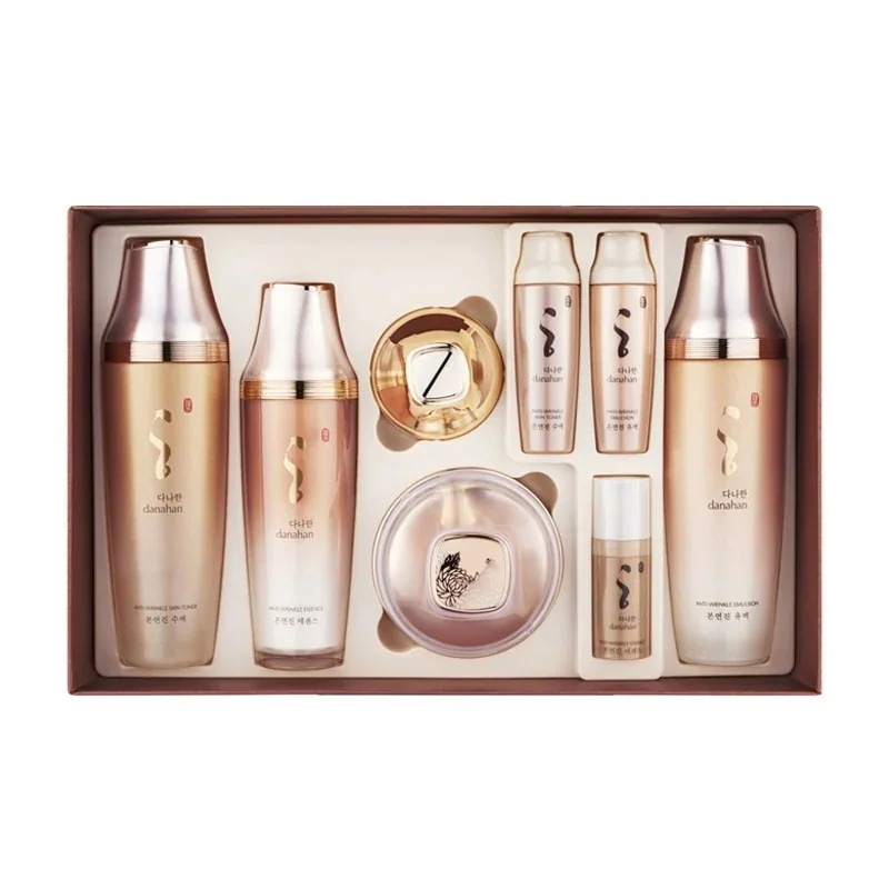 本然進 ボンヨンジン スキンケア 4点+ギフト4点 化粧水 乳液 セット 韓国 保湿 鎮静 栄養 スキンケア セット クリーム 美容液 乾燥肌