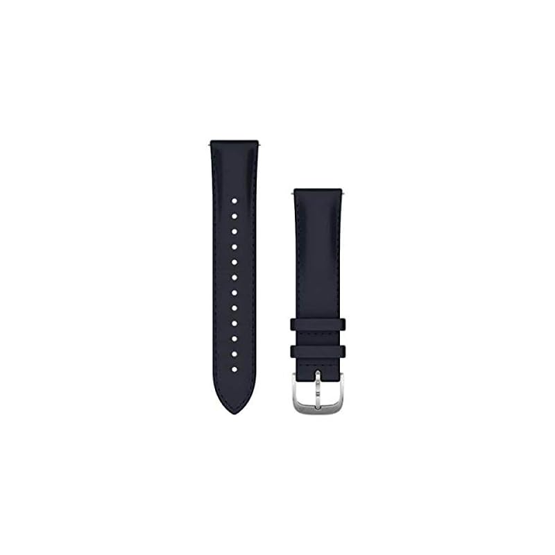 GARMIN Quick Release バンド 20mm Navy Italian Leather/Silver 010-12924-60【GARMIN純正品】