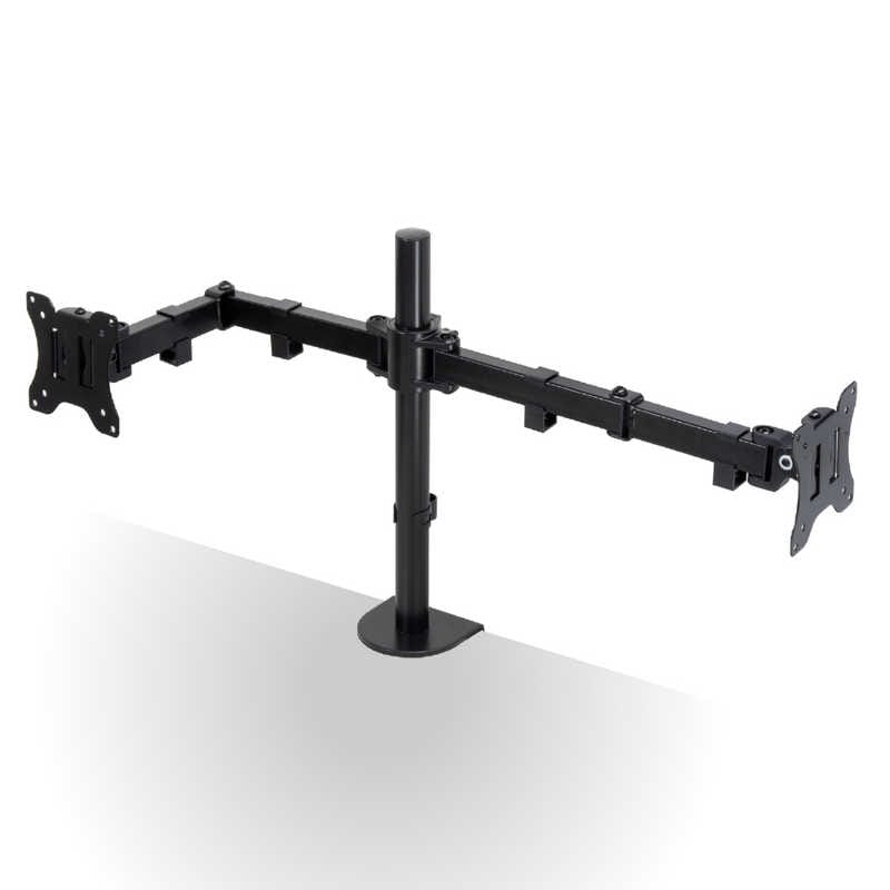 センチュリー　VESA75100対応 2画面用 ロングモニターアーム 鉄腕　TETSUWAN-03