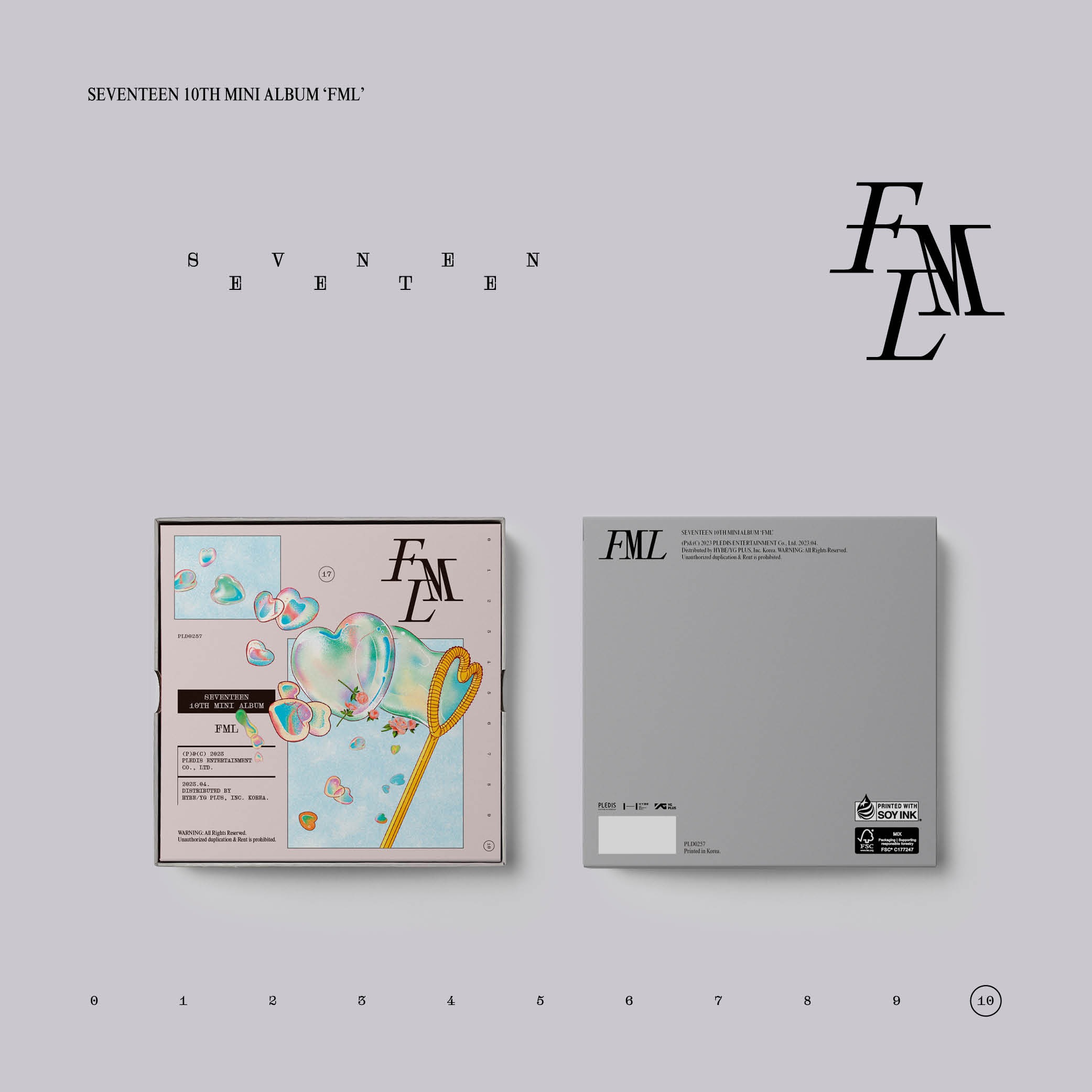 2個以上購入で送料無料 seventeen fml carat盤 新品未開封 - 通販