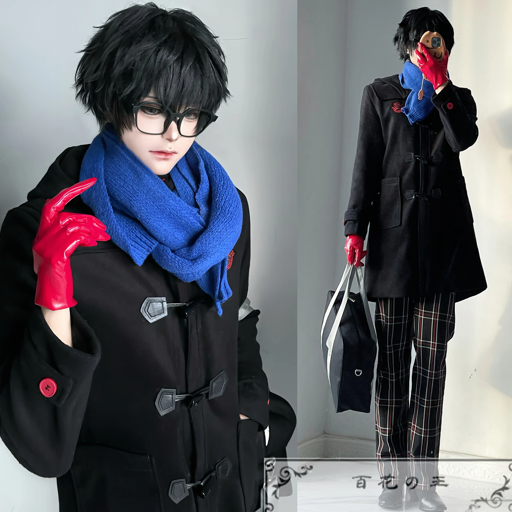 『一部在庫あり』 ペルソナ5 雨宮蓮 冬服 コート コスプレ衣装 コスチューム