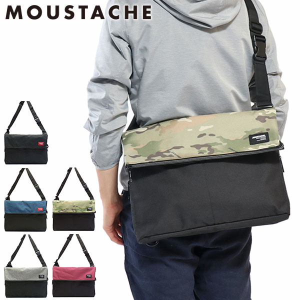 ムスタッシュ ショルダーバッグ MOUSTACHE 斜めがけバッグ A4 メンズ レディース 斜めがけ VLP-4641