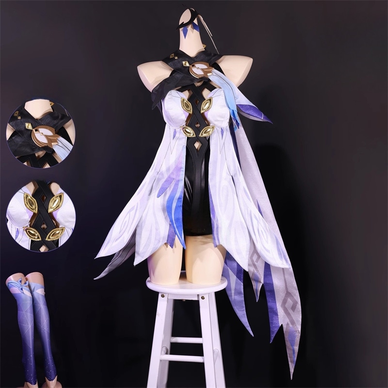 Monenjoy 原神 スカーク / Skirk 　コスプレ衣装　ワンピース　罪人の徒 愚者の師 イベント　GS1399