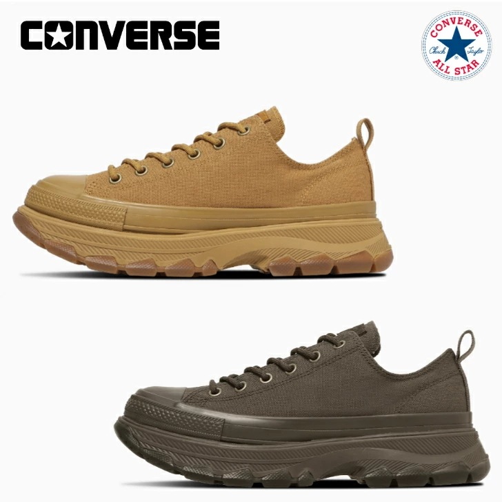 コンバース スニーカー ローカット オールスター トレックウエーブ ＣＳ ＯＸ レディース 厚底 CONVERSE ALL STAR TREKWAVE CS OX