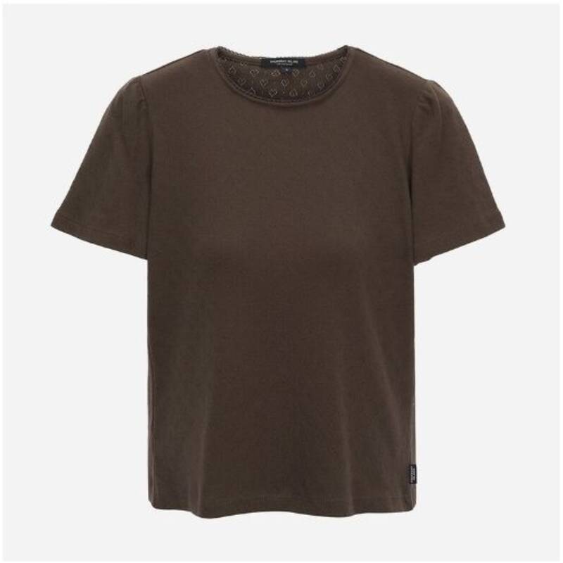 ハート柄の半袖Tシャツ T264MTS256W