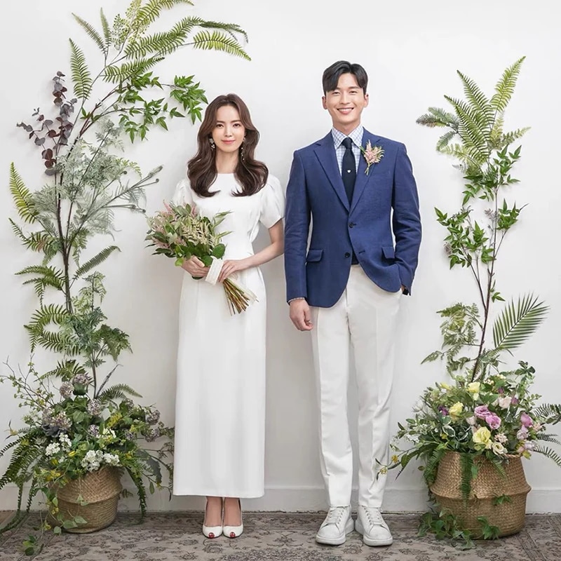 花嫁版のシンフォレストスーパー登録証明書の女性用スーパー登録ドレス小さな白いサテンベール 4,653円