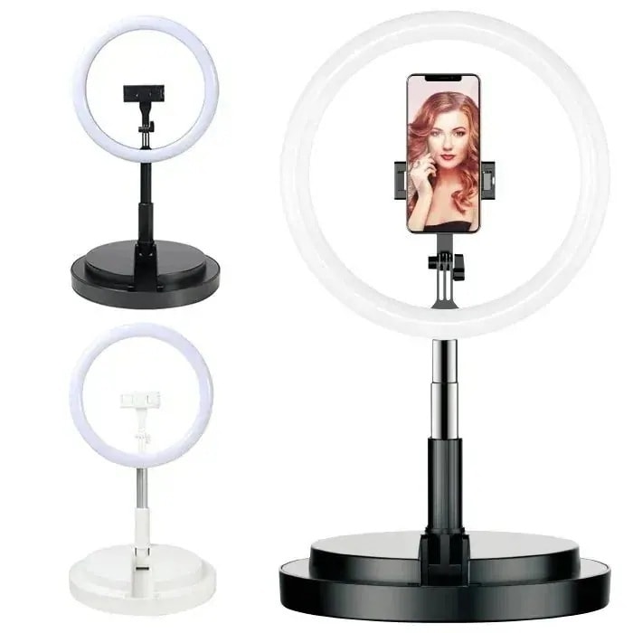 選べる LEDリングライト 撮影照明 スマホスタンド 伸縮 170cm 三脚 インスタ SNS 動画 ライブ