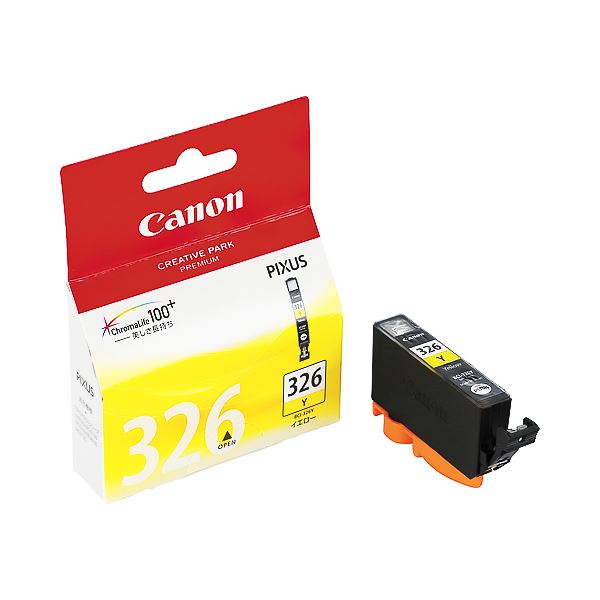 （まとめ） キヤノン Canon インクタンク BCI-326Y イエロー 4538B001 1個 (×4セット) 5,413円