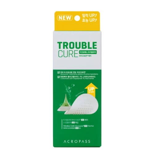 [正規品]トラブルキュア ニキビ パッチ 24pパッチ スキンクレンザー 12枚 ACケア ニードルパッチ マイクロニードル よだれ ニキビに貼る 韓国コスメ スキンケア 男女共用