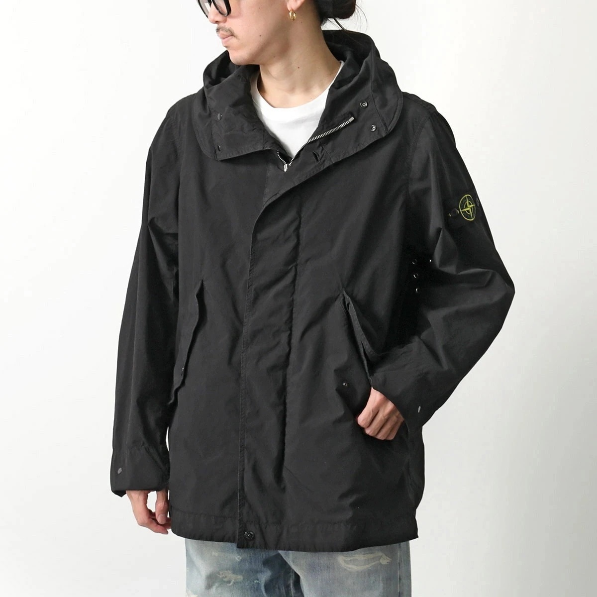 STONE ISLAND ストーンアイランド ジャケット K1S154100029 S0042 メンズ 撥水 フード付 ロゴ刺繍パッチ V0029 【mega】 67,821円