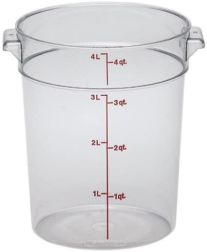 （まとめ買い）丸型フードコンテナー RFSCW4 （3.8L） [x3]