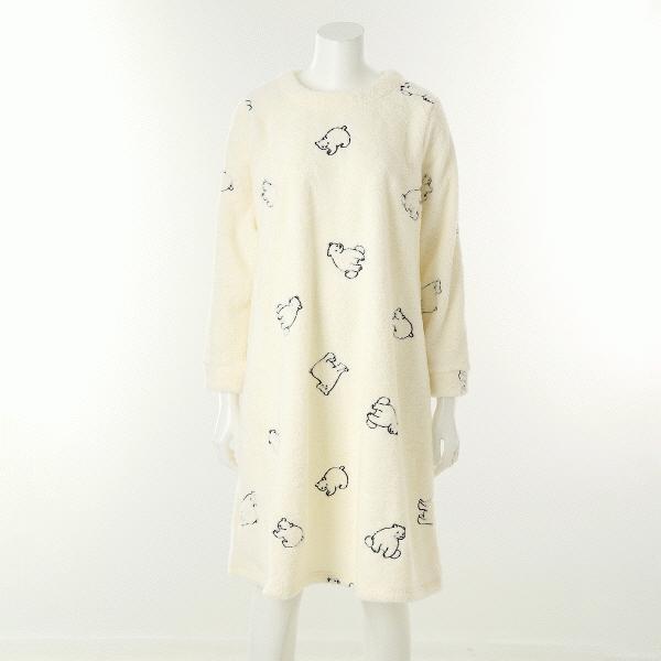 プラス極細糸ホームウェアワンピース VEV3967LSG