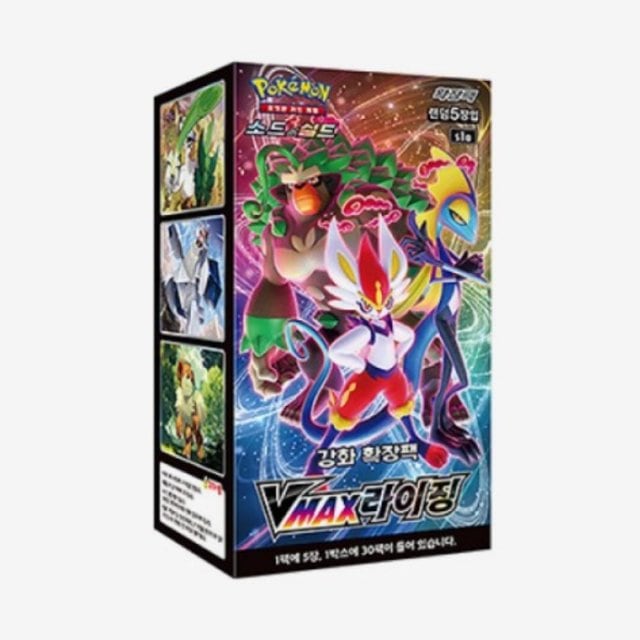 ポケモンカード/ソード&シールド/Vマックスライジング/強化拡張ブースターボックス韓国語