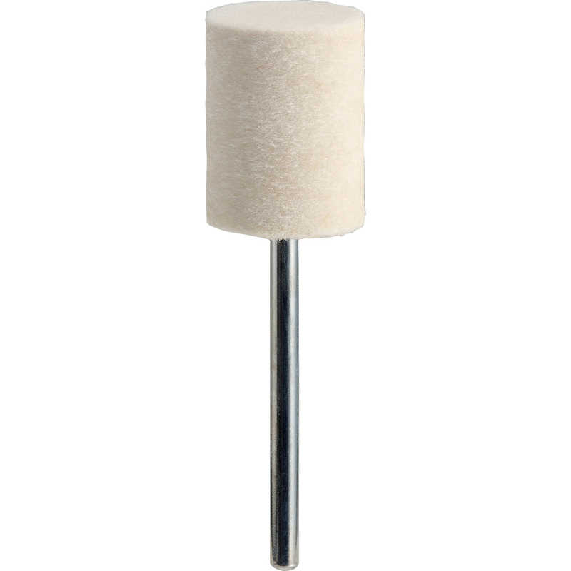 トラスコ中山　フェルトミニホイール 平型 Φ15 仕上げ用 白色 10個入　SF1520SW