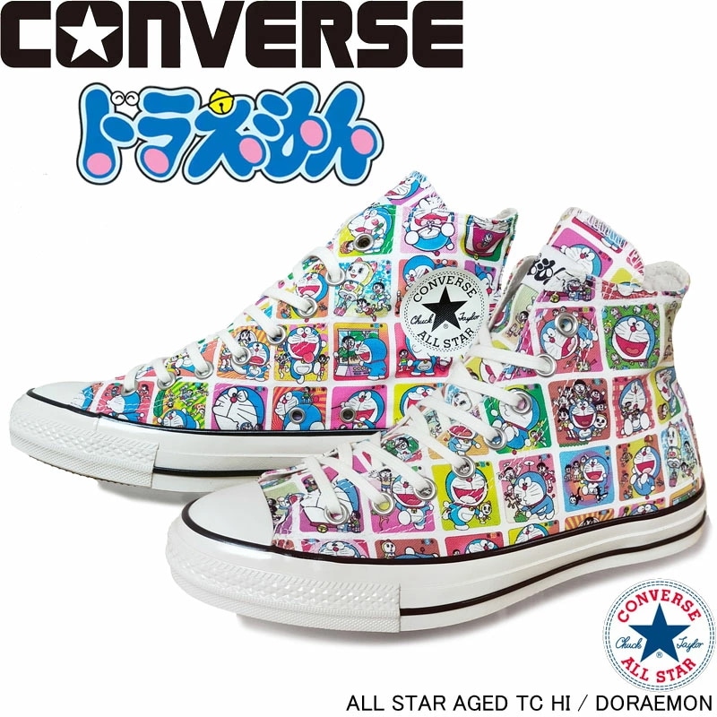 コンバース オールスター エイジド TC HI ドラえもん スニーカー ALL STAR AGED TC HI / DORAEMON